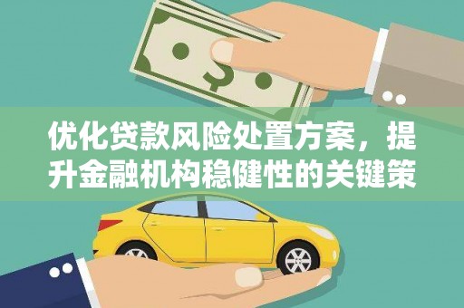 南县优化贷款风险处置方案，提升金融机构稳健性的关键策略