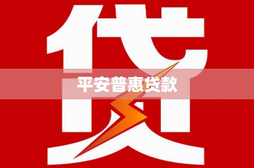 南县平安普惠贷款
