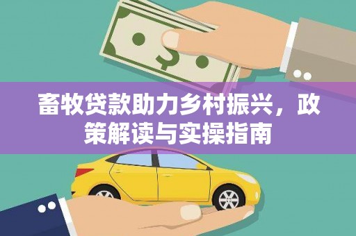 南县畜牧贷款助力乡村振兴，政策解读与实操指南