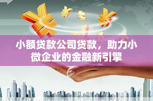 南县小额贷款公司贷款，助力小微企业的金融新引擎