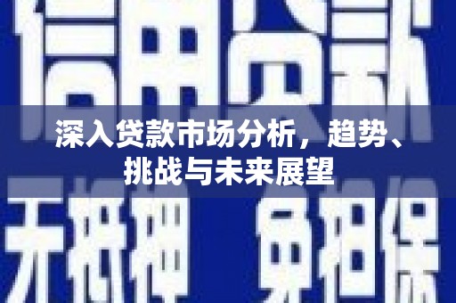 南县深入贷款市场分析，趋势、挑战与未来展望