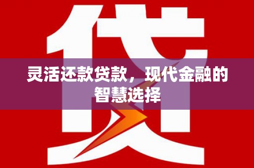 南县灵活还款贷款，现代金融的智慧选择