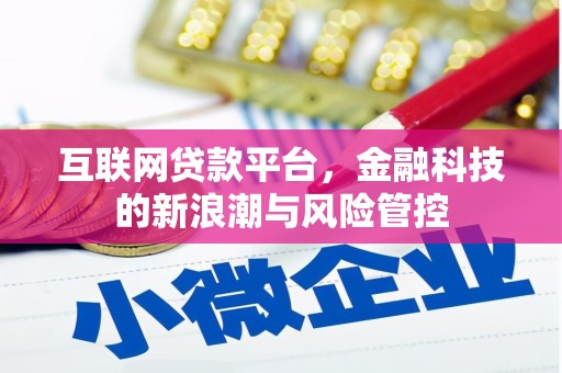 南县互联网贷款平台，金融科技的新浪潮与风险管控